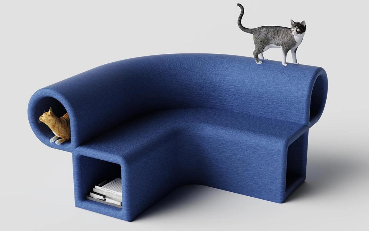 Canapé innovant pour chats